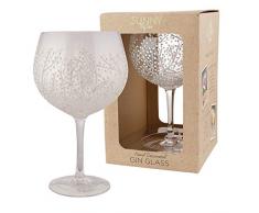 Sunny by Sue Grand gobelet à gin décoré à la main 600 ml