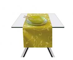 Excelsa Color Club Chemin de Table Coton Vert 45 x 140 cm