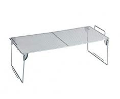 Wenko 53141100 Etagère de Cuisine, Métal, 45 x 15 x 20 cm, Argent