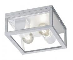 Trio Leuchten Garonne Applique murale dextérieur, Aluminium moulé sous pression., Zinc