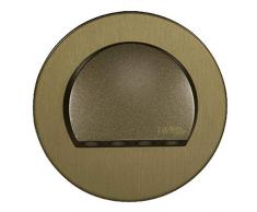 Zamel Ledix Applique murale LED en mÃ©tal DorÃ©