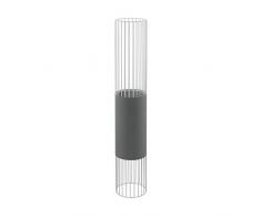 Eglo Lampe Lampadaire Blanc/gris