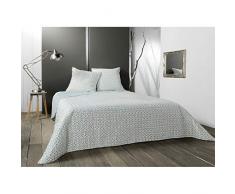 Linder Plaid Doux, Polyester, Vert, 230x250 cm