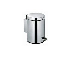 Keuco Plan 14977070000 Poubelle Murale hygiénique en Acier INOX