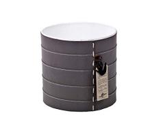 B&P Italia Seau Ã Glace Dur, modÃ¨le Twister 15 cm Gris