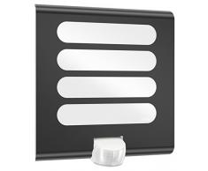 Steinel Applique murale L 224 LED anthracite, luminaire dâextÃ©rieur 7.5 W, dÃ©tecteur de mouvement 180Â° orientable