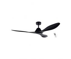Eglo 35016 Ventilateur de plafond, Métal, Noir, 132