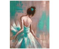 Legendarte Tableau, Impression sur Toile - A La Classe De Danse - cm. 50x60