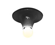 Artemide Teti Gris Anthracite Applique Plafonnier Wall Ceiling Lamp Anthracite Grey Design Vico Magistretti 1970