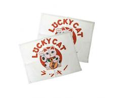 lachineuse 2 Sets de Table Lucky Cat - Original Design Japonais