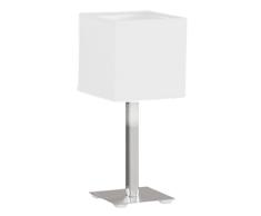 Valan Lampe de bureau E27, 60Â W, Blanc, 14Â x 14Â x 30Â cm