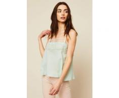 Top Valet vert pâle Paul & Joe Sister vert / kaki 100% coton du XS au M femme