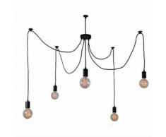 Suspension réglable 5 lumières