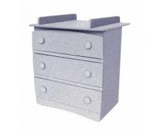 Commode 3 tiroirs + table à langer Isla