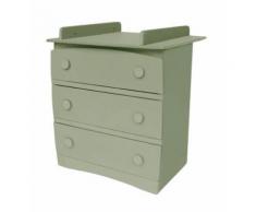 Commode 3 tiroirs + table à langer Isla