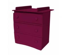 Commode 3 tiroirs + table à langer Isla
