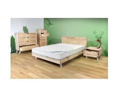Chiffonnier Viking Scandinave Bleu pastel Blanc Jaune Gris souris