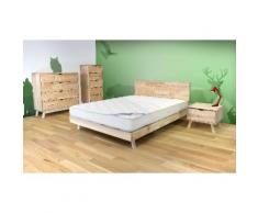 Commode Viking Scandinave Prune Gris souris et blanc