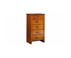 Chiffonnier merisier 5 tiroirs
