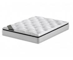 Matelas ressorts ensachés 7 zones et accueil gel mémoire de forme CAMBON de PALACIO ép.30cm - 140x190cm