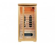 Sauna Infrarouge 1 place OSVALD - L90*P90*H190 cm - 1750W