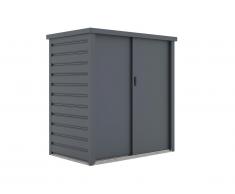 Armoire de rangement de jardin en acier galvanisé gris REIVAX - 0,96 m²