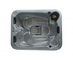 SPA 3 places argenté FIDJI V - 65 jets - L200 x P160 x H80 cm - Système BALBOA