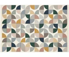 Tapis style contemporain ARGANIL - 100% Polypropylène - 120x170cm - Multicolore