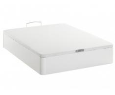 Sommier COFFRE de DREAMEA PLAY blanc laqué - 160x200cm