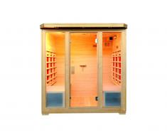 Sauna Infrarouge 4/5 places Gamme prestige STOCKHOLM II - L180*P120*H190 cm - 2800W