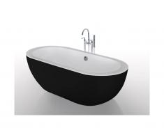 Baignoire îlot NEPTUNE - 234L - 173*78*57cm - Noir