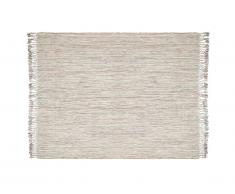 Tapis en laine et jute tissé à la main KOBE - 200 x 290 cm - Multicolore