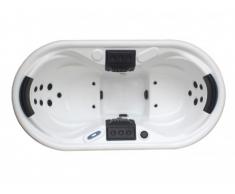 Spa 2 personnes SAMOA blanc - 16 jets - L210*P110*H72 cm