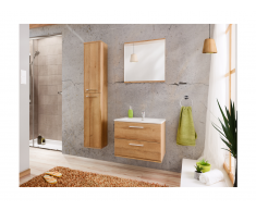 Ensemble KAYLA - meubles de salle de bain 60cm - effet bois