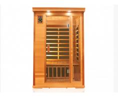 Sauna infrarouge 2 places OKSANA - L120*P100*H190cm - 1750W