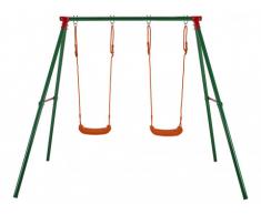 Portique en acier ROCKY - 1.96m - 2 agrès