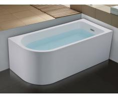 Baignoire d'angle ANIKA - 240L - 170*75*58cm - Angle droit