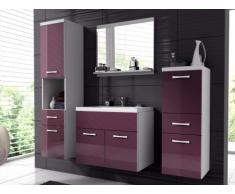 Ensemble CLAUDIA - meubles de salle de bain - laqué lilas