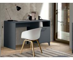 Bureau SEATTLE - 1 porte & 1 niche - MDF- Anthracite