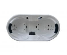 SPA 2 personnes SAMOA III blanc - 16 jets - L210*P110*H78 cm - Système BALBOA