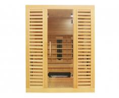 Sauna infrarouge 3/4 places VALENS - L150 x l110 x H190cm - 2100W