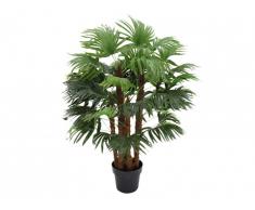 Arbre artificiel palmier RHAPIS tronc naturel - H.93 cm