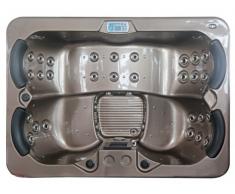 SPA 4 personnes THEMISE II - Café - 46 jets - l210 x L152 x H78 cm