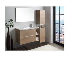 Ensemble ORANE - meubles de salle de bain - effet bois