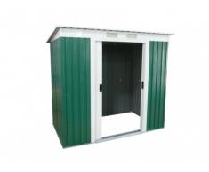 Abri de jardin en acier galvanisé vert RINGO - 3m²