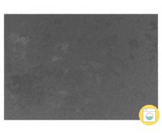 Tapis lavable en machine MILO - 100% Polyester - 160x230 cm - Gris anthracite