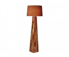 Lampadaire SYLVANUS en teck - H.166 cm