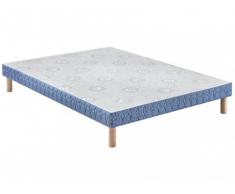 Sommier lattes massives CONFORT FERME de MERINOS - pieds intégrés - 160x200cm