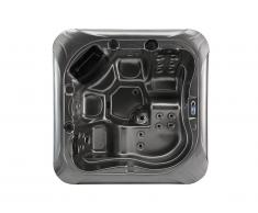 SPA 4/5 personnes VANUA - Système Balboa - Noir Nacré - 25 jets - L200 x l200 x H90 cm