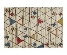 Tapis ANNAZ - 100% Laine - 160*230 cm - Multicolore